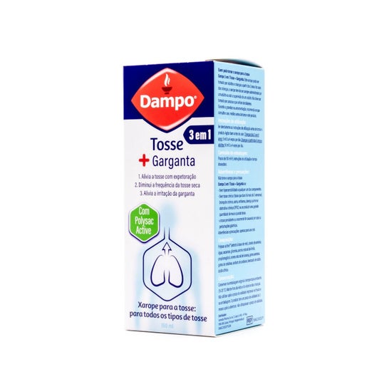 Dampo 3 En 1 Tos + Garganta jarabe 150ml