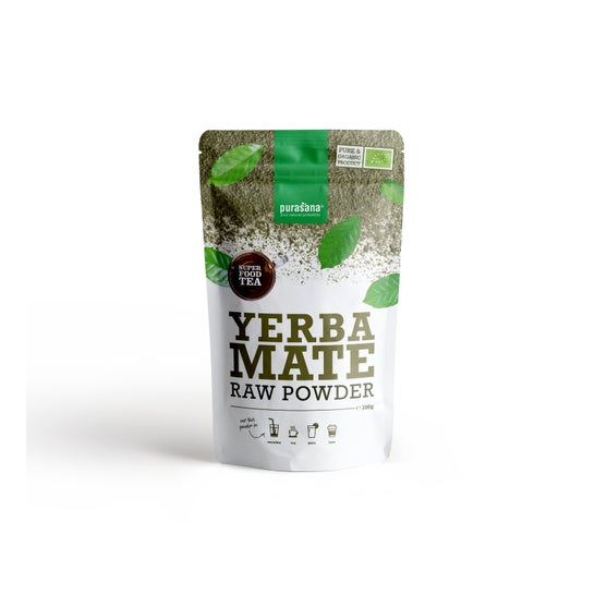 Purasana Yerba Mate Polvo Bio 100g