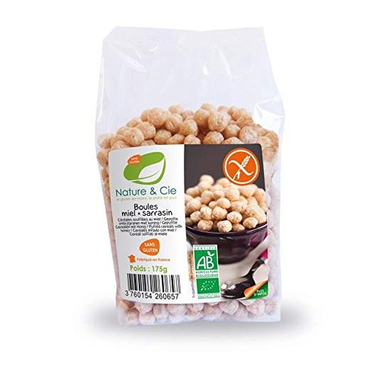Nature &Cie Organic Buckwheat Balls with Honey Gluten Free Organic 175g