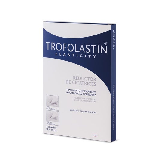Novartis Trofolastín® Reductor Cicatrices 10x14cm 5uds