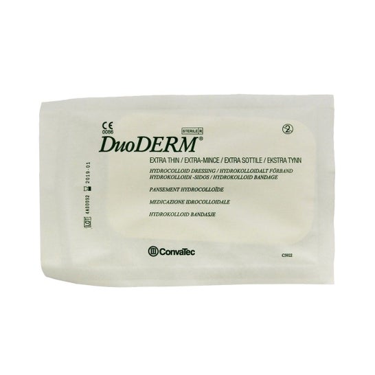 Medicazione idrocolloidale sterile ultrasottile Duoderm 9x25cm 10 pezzi