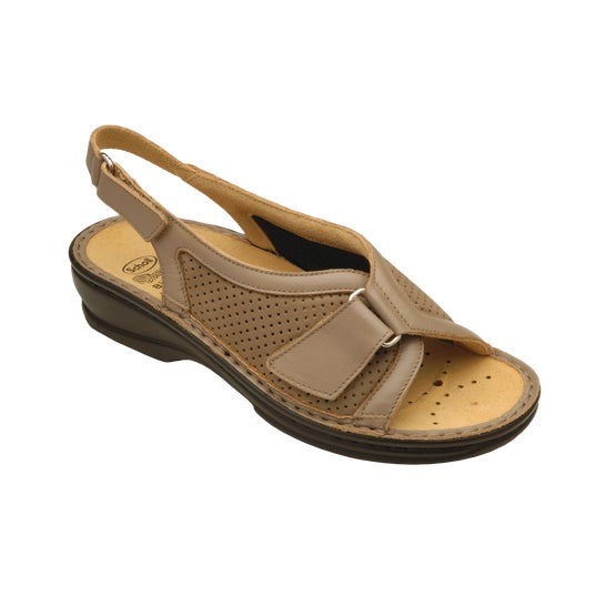 Scholl Gelsomina Nappa Leather Mujer Taupe 37 1 Par