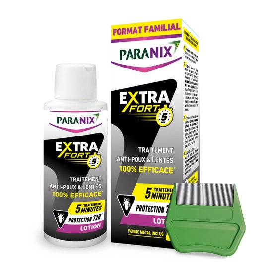 Paranix Extra Fort Lotion + Peigne Métal 200ml