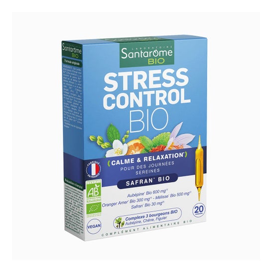 Santarome Stress Control Bio Ampollas 20uds