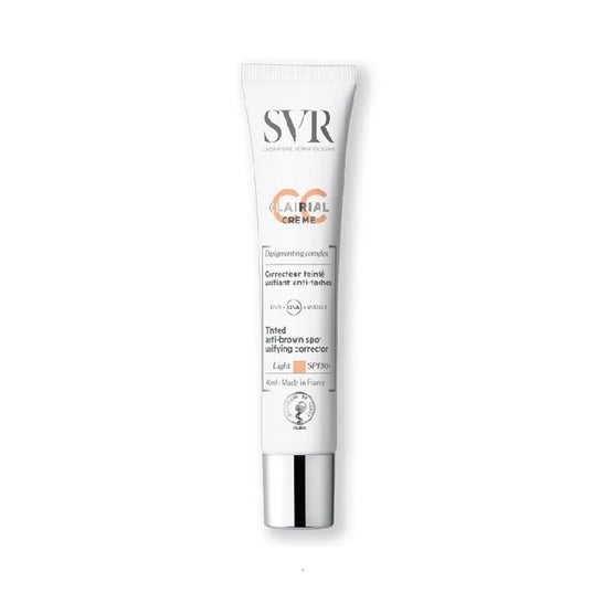SVR Clairial CC Crème Crema Correctora Unificante Antimanchas SPF50+ Light 40ml