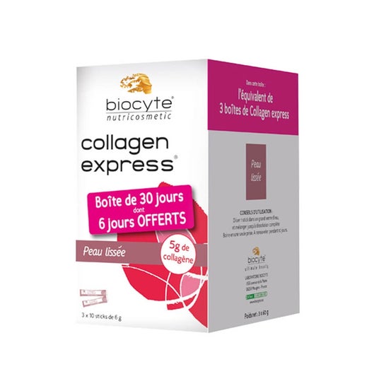 Biocyte Collagen Express Rellenador de Arrugas 30 Sticks de 6g