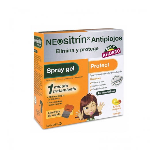 Neositrin Pack Spray Gel 60ml + Protect Acondicionador 100ml