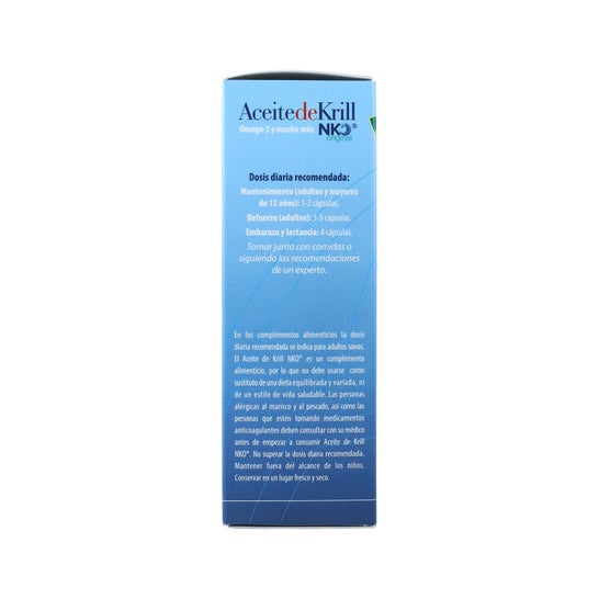 100% Natural Aceite de Krill Nko 80 Perlas de 500 mg