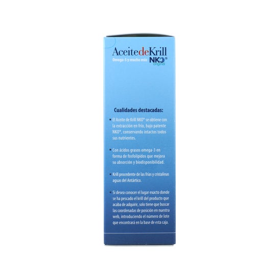 100% Natural Aceite de Krill Nko 80 Perlas de 500 mg