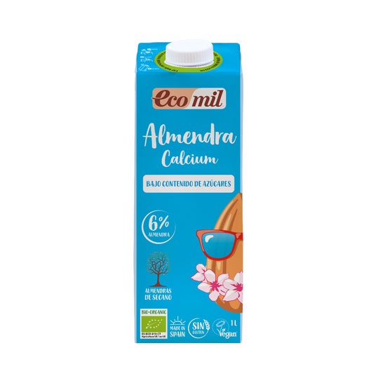 Ecomil Bebida de Almendras Original Calcio Bio 1L