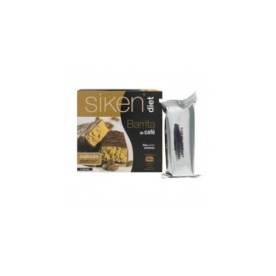 Siken Diet barrita sabor café 5uds