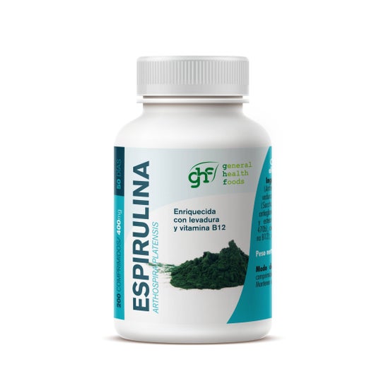 GHF Spirulina 200 tablets of 400 mg