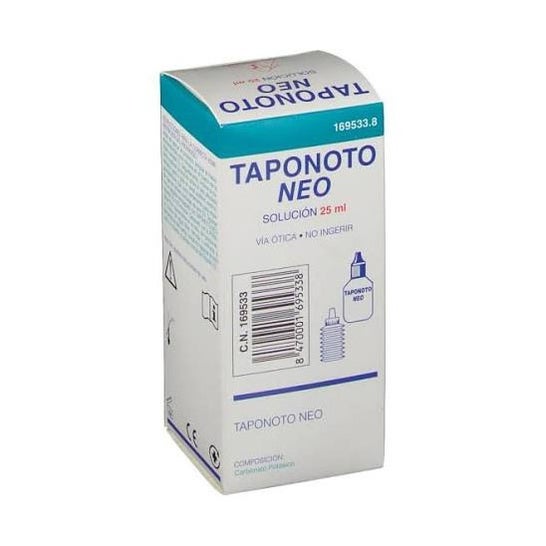 Teopharma Taponoto Neo rengøringsopløsning ører 25 ml