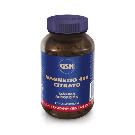 Gsn Citrato Magnesio 120caps Gsn Citrato Magnesio 120caps