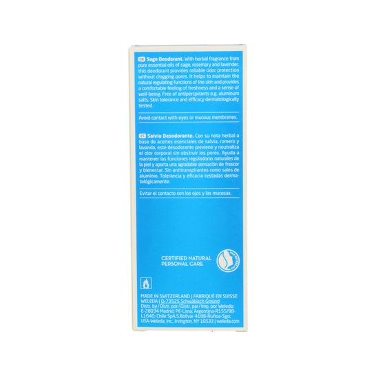 Weleda Desodorante Spray de Salvia 100ml