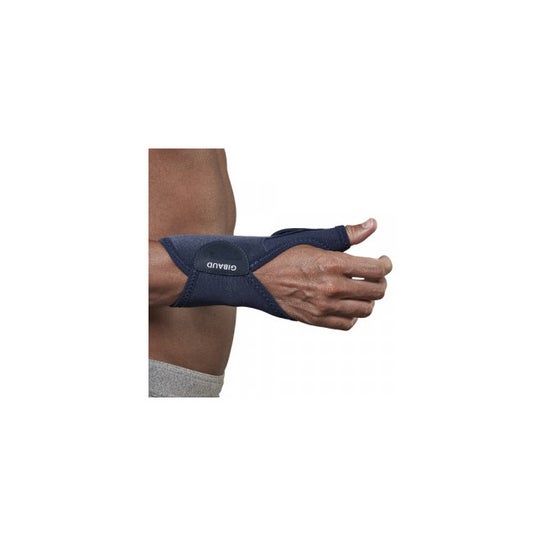 Gibaud Left Thumb Wrist Orthosis Blue Size 1 1ud