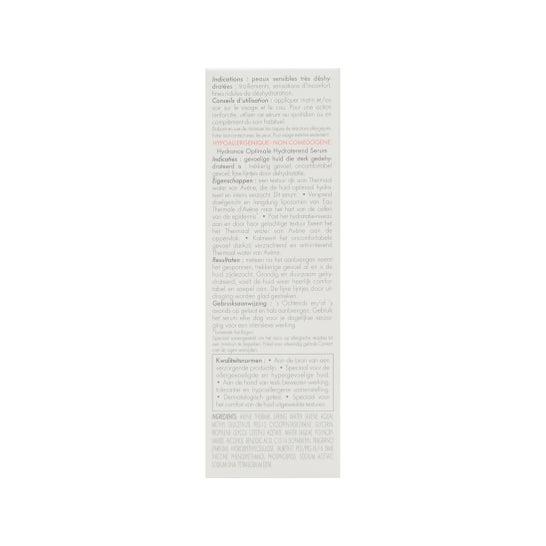 Avène Hydrance Boost Sérum Hidratante Concentrado 30ml
