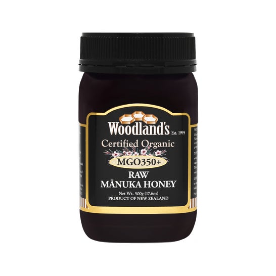 Woodland's MGO 350+ Raw Manuka Honning Økologisk 500 g