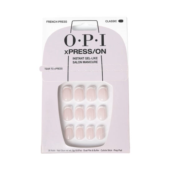 Opi xPRESS/ON Kit Unhas Postiças Classic French Press