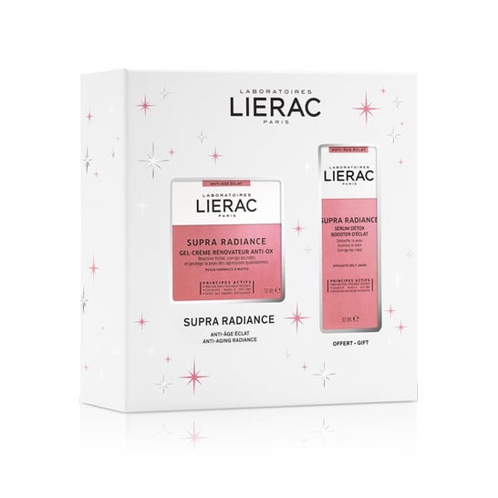 Lierac Cofre Supra Radiance Gel-Crema + Sérum Detox