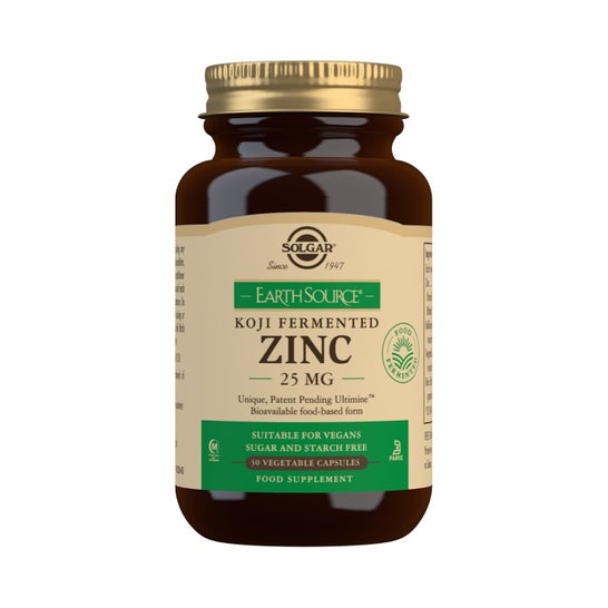 Solgar Earth Source Koji Zinc 25mg 30vcaps