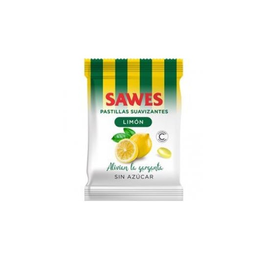 Sawes Sugar Free Lemon Flavored Balsamic Tablets with Vitamin C in a 50g bag