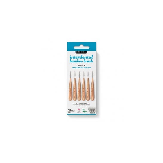 The Humble Co Brosse Interdentaire 0.6mm Bambou 6uds
