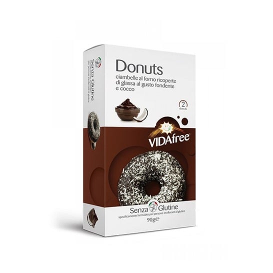 VIDAfree Donuts Cocco Fondente 90g