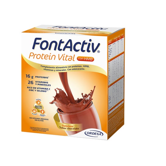 FontActiv Protein Vital Chocolate 14 Umschläge