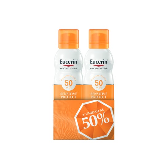 Eucerin Sensitive Duplo Protección Solar Spray SPF50 2x200ml