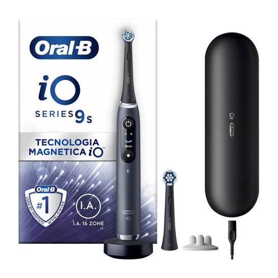 Oral-B IO Kit 9S Black Onyx Spazzolino Elettrico + 2 Refill