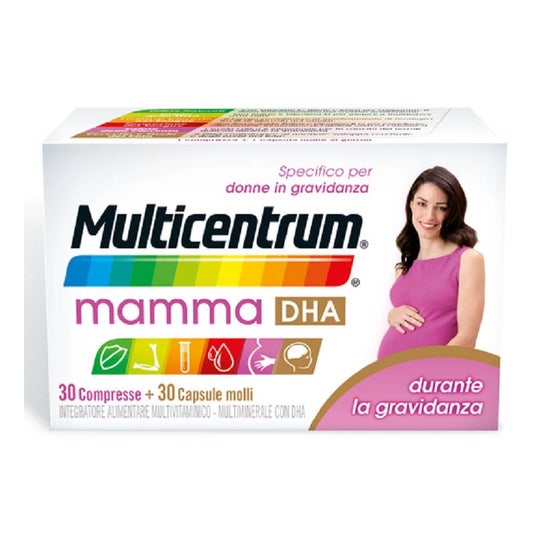 Multicentrum Mamma Dha 30comp + 30caps