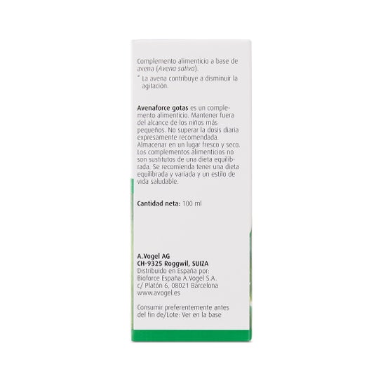 A. Vogel Avenaforce Gotas 100ml