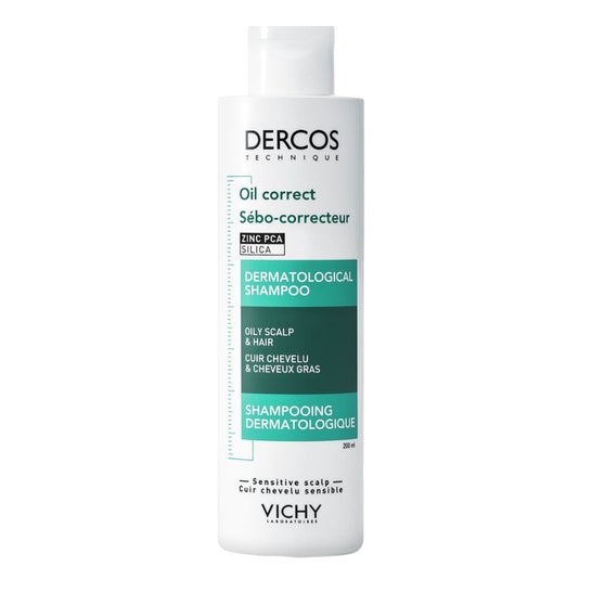 Vichy Dercos shampoo behandler sebumcorrector 200ml