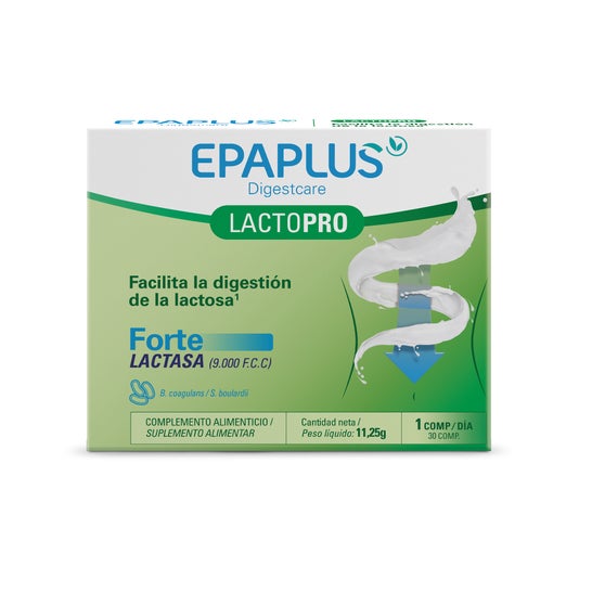 Epaplus Digestcare Lactopro 30 comprimidos