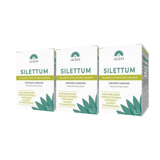 Jaldes Silettum Nutrition Du Cheveu 3 X 60 Gélules