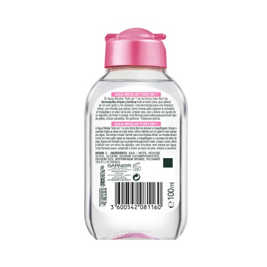 L'oreal Skin Active Agua Micelar Todo Tipo de Pieles 100 ml