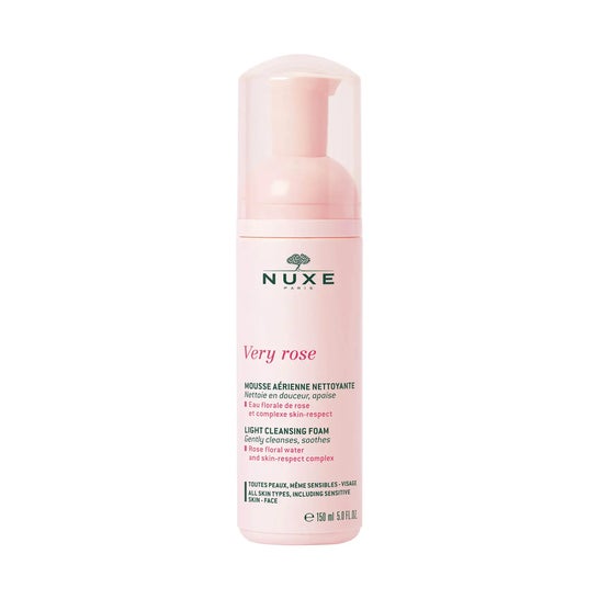 Nuxe Very Rose Mousse Arienne Nettoyante 150Ml