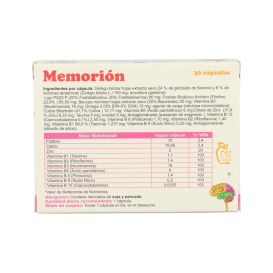 DIS Memorión 30caps
