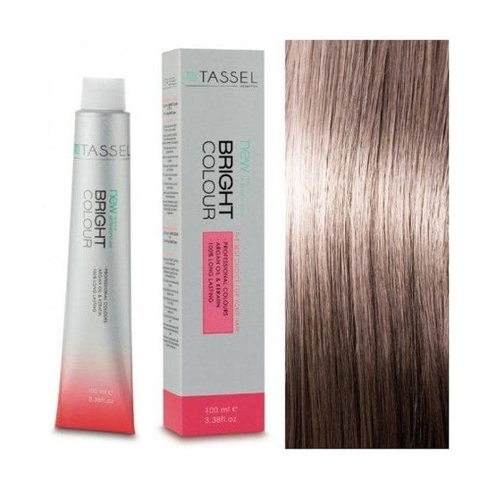 Tassel 8.1 Light Blonde Ash Keratin Dye 100ml