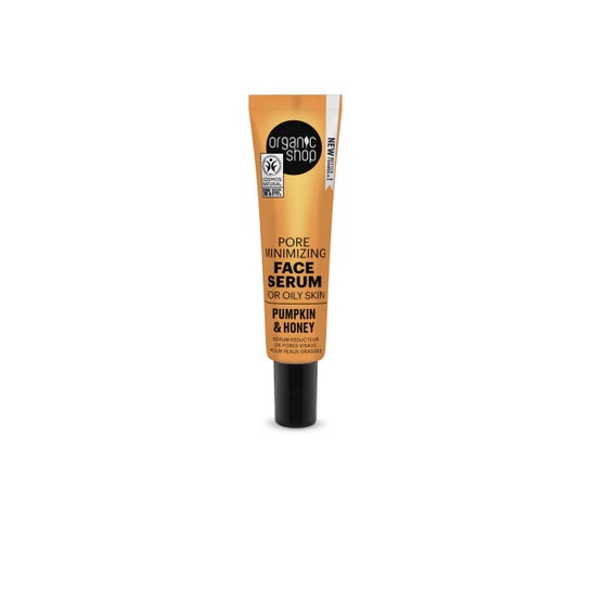 Organic Shop Pore Minimizing Face Sérum For Oily Skin Pumpkin & Honey 30ml