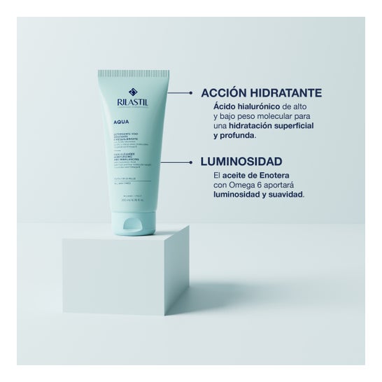 Rilastil Aqua Gel Limpiador Facial Hidratante 200ml