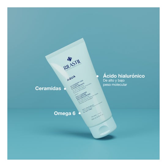 Rilastil Aqua Gel Limpiador Facial Hidratante 200ml