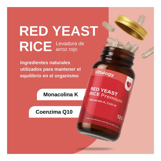 Vittalogy Red Yeast Rice Premium 120caps