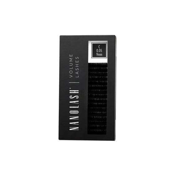 Nanolash Volume Lashes Set Pestañas Postizas 0.05 C 9mm