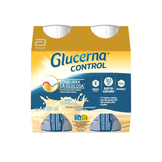 Glucerna Control Vainilla 4x220ml