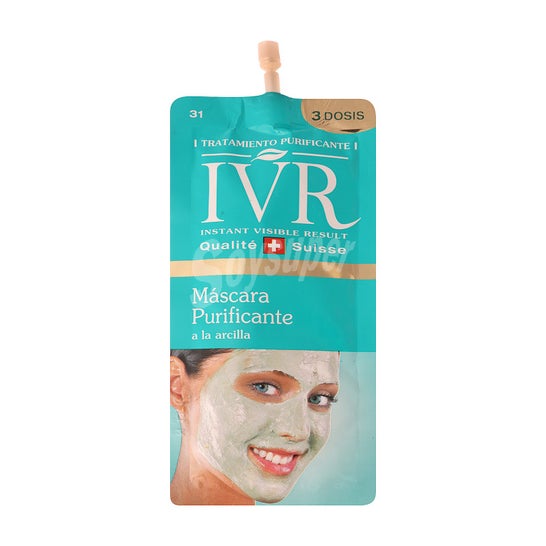 IVR Mascarilla Natural Purificante 3 Dosis 15ml