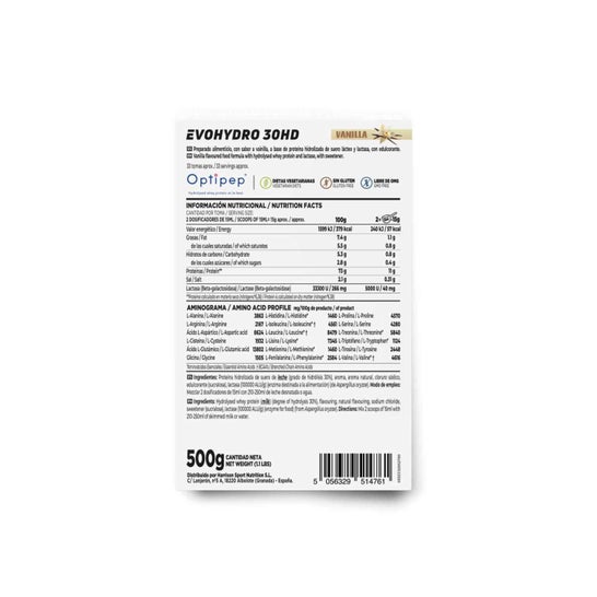 HSN Evohydro 30 HD Vainilla 500 g