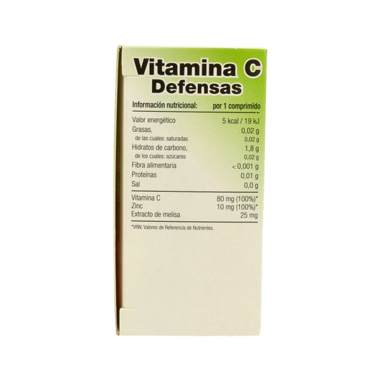 Vallesol vitamina C + melisa + zinc 24 comp
