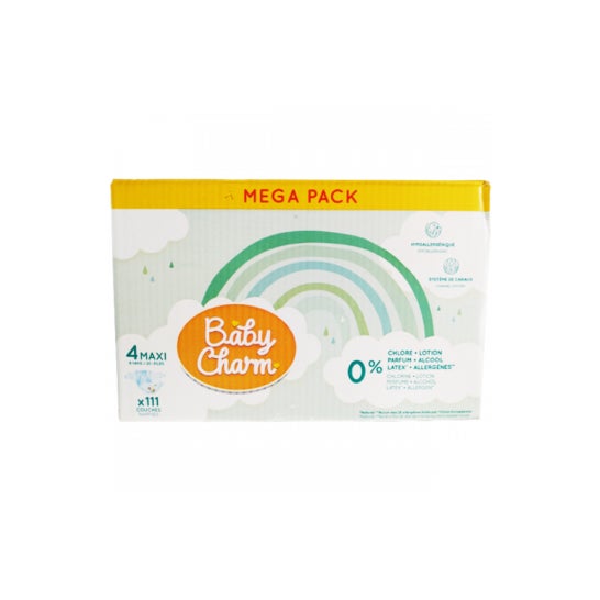 Baby Charm Couches 4 Maxi 9-14kg MegaPack 111uds